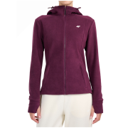 Dámska mikina 4F Fleece F478 vínová Burgundy
