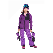 Detská funkčná mikina Reima Puhku Plum Purple