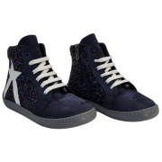 Detské barefoot topánky beBare 3485SA Navy