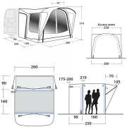 Predstan Outwell Newburg 160 Air