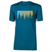 Pánske tričko Progress HRUTUR "FOREST" modrá