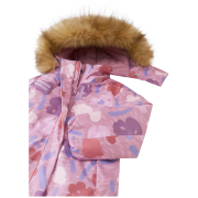 Dievčenská zimná bunda Reima Muurame Grey Pink