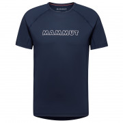 Pánske tričko Mammut Selun FL T-Shirt Men Logo modrá Deep Ice