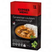 Hotové jedlo Expres menu Červené kari s kuřetem a jasmínovou rýží 500g