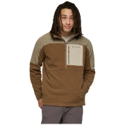 Pánska funkčná mikina Cotopaxi M'S Abrazo Fleece Half-Zip Jacket hnedá/sivá Stone and Dune