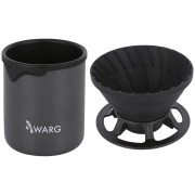 Kávový set Warg Kofein & Duo 2in1 Cups Set čierna black