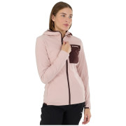 Dámska funkčná mikina Fundango Nigata Full Zip Hoodie ružová rose