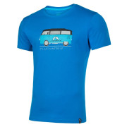 Pánske tričko La Sportiva Van T-Shirt M modrá/svetlo modrá Electric Blue