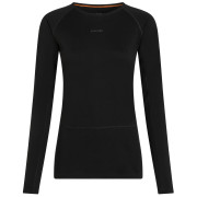 Dámske funkčné tričko Icebreaker Women Merino 200 ZoneKnit LS Crewe čierna Black