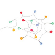 Svetelná reťaz Easy Camp Globe Light Chain