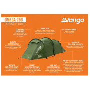 Turistický stan Vango Omega 250