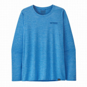 Dámske tričko Patagonia W's L/S Cap Cool Daily Graphic Shirt - Lands modrá