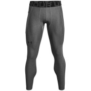 Pánske spodky Under Armour HG Armour Leggings sivá CarbonHeather/Black