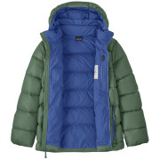Detská bunda Patagonia K's Hi-Loft Down Sweater Hoody - CNGR