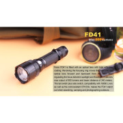 Set LED svietidlo Fenix FD41 + 2600 mAh Aku s USB
