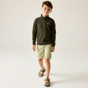 Detská mikina Regatta Hot Shot Marl Dark Khaki
