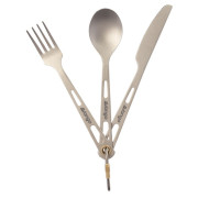 Príbor Vango Titanium Cutlery Set strieborná Titanium