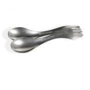Spork Light My Fire Swedish Spork 2-pack strieborná stainless