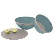 Sada misiek a sitiek Outwell Collaps Bowl & Colander Set svetlomodrá Classic Blue