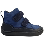 Detské barefoot topánky beBare 3514SA Denim modrá DENIM