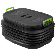 Skladací box s vekom Yolco CP60 čierna/zelená