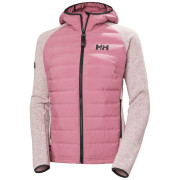Dámska bunda Helly Hansen W Skagen Hybrid Knit Insulator ružová 664 Wildberry