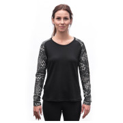 Dámské funkční triko s dlouhým rukávem Sensor Merino Blend Impress