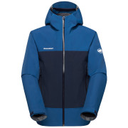 Pánska bunda Mammut Crag HS Hooded Jacket Men modrá tschiel-marine