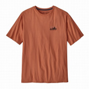 Pánske tričko Patagonia M's '73 Skyline Organic T-Shirt hnedá
