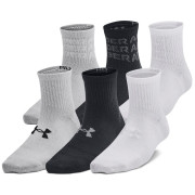Under Armour Yth UA Essential 6Pk Qtr Black