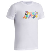 Detské funkčné tričko Under Armour UA B Patch Pack Wm SS White