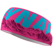 Čelenka Dynafit Graphic Performance Headband ružová Pink Glo/8210 Skyline