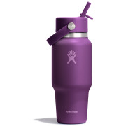Termohrnček Hydro Flask Wide Flex Straw Travel Bottle 24 Oz fialová beachplum purple