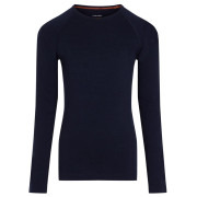 Detské funkčné tričko Icebreaker K 200 Oasis LS Crewe Midnight Navy tmavomodrá Midnight Navy