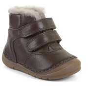 Detské zimné topánky Froddo Paix Up Winter Dark Brown tmavohnedá dark brown