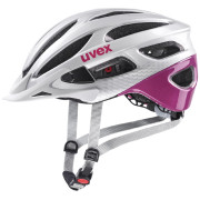 Cyklistická prilba Uvex True biela SilverFuchsia