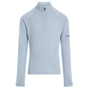 Detské funkčné tričko Icebreaker K 260 Tech LS Half Zip svetlomodrá Zinc Blue