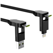Nabíjací a dátový kábel Rolling Square inCharge X MAX