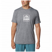 Pánske tričko Columbia Kwick Hike™ Graphic SS Tee sivá