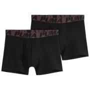 Puma Striped Elastic Boxers 2P black