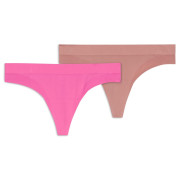 Dámske nohavičky Puma 3D Knit Sport Strings 2P ružová dusty pink