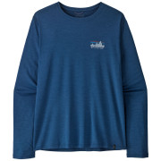 Pánske tričko Patagonia M's L/S Cap Cool Daily Shirt - '73 Skyline modrá Clement Blue - Light Clement Blue X-Dye
