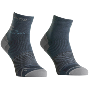 Dámske merino ponožky Ortovox Alpine Light Quarter Socks W modrá/sivá Dark Arctic Grey