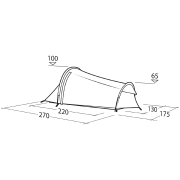 Turistický stan Robens Cress 2 Pro