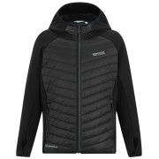 Detská bunda Regatta Junior Andreson Hybrid Black/Sealgr čierna/sivá Black/Sealgr