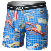 Boxerky Saxx Volt Breathable Mesh Boxer Brief modrá low life picnic-blue