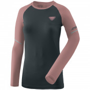 Dámske tričko Dynafit Alpine Pro Long Sleeve Shirt Women ružová/zelená