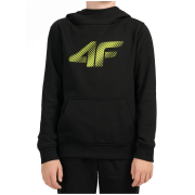 Detská mikina 4F Sweatshirt M2761 Deep Black čierna Deep Black