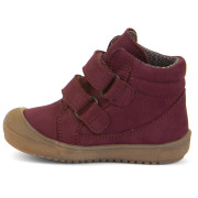 Detské celoročné barefoot topánky Froddo Ollie Tex Bordeaux