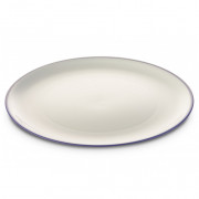 Tanier Omada SANALIVING Dinner Plate 24xh2cm biela/fialová